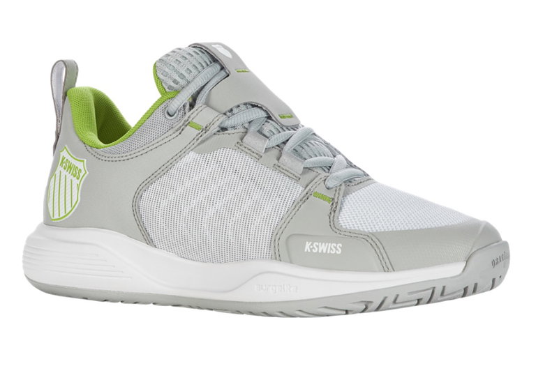 KSwiss Tennisschuhe Ultrashot Team Allcourt grau/weiss/limegrün Damen