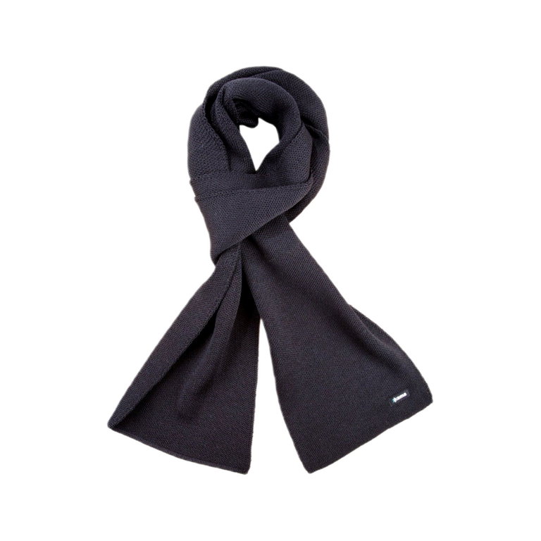 Kama Schal (Merinowolle-Mischung) S22 - schwarz 170m x 22cm - 1 Stück