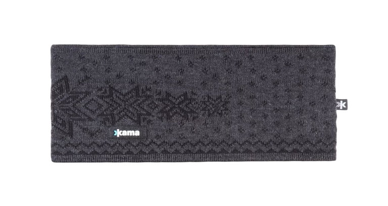 Kama Stirnband C41 (Merinowolle) - graphitgrau - 1 Stück