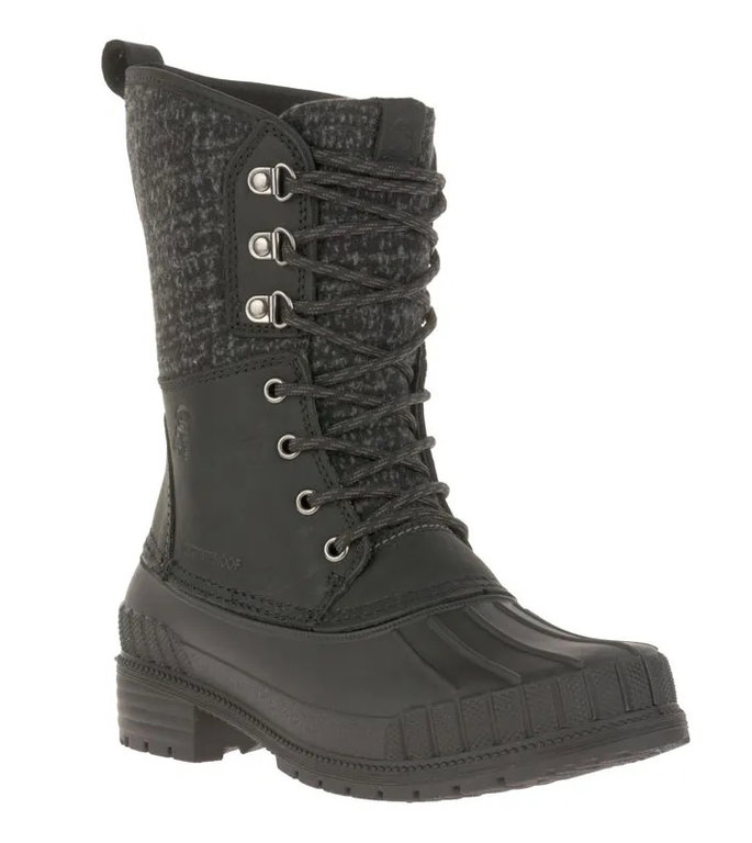 Kamik Winterstiefel Sienna 2 (Leder, wasserdicht) schwarz Damen