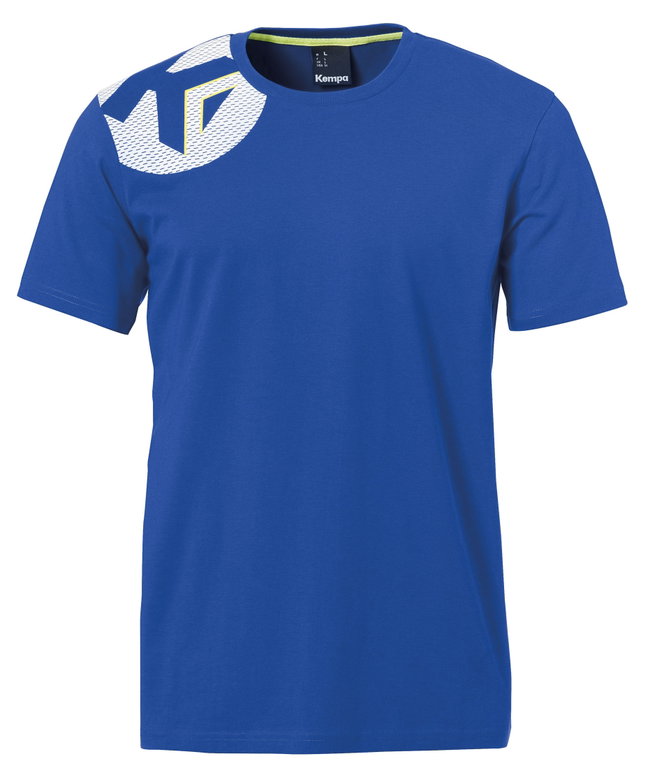 Kempa Sport-Tshirt Core 2.0 Basic (100% Baumwolle) dunkelblau Herren