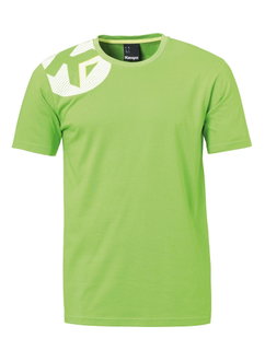 Kempa Sport-Tshirt Core 2.0 Basic (100% Baumwolle) grün Herren