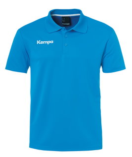 Kempa Sport-Polo Poly (100% Polyester) hellblau Herren