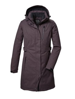 Killtec Winter-Funktionsparka KOW 303 Parka mit Kapuze (atmungsaktiv, winddicht) malve violett Damen