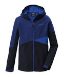 Killtec Softshelljacke KOS 142 (mit Kapuze, winddicht) dunkelblau Jungen
