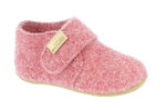 Living Kitzbühel Hausschuhe Klettschuh Filz (Wolle) Unifarben astro rot Kleinkinder (27-30)