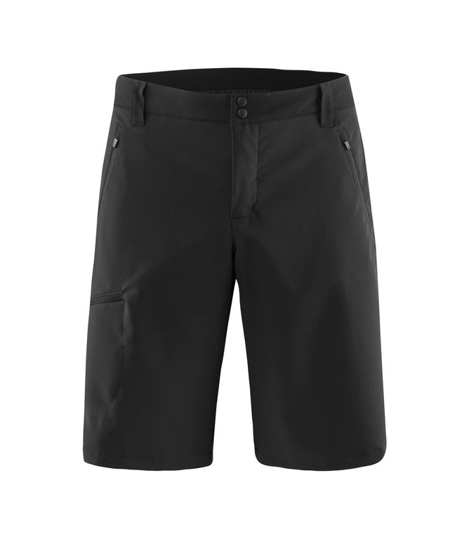 Löffler Trekking-Wanderhose ASL Shorts (leicht, schnelltrocknend) kurz schwarz Herren