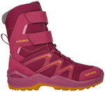 Lowa Winterstiefel Maddox Warm High GTX (Textil/Synthetik, wasserdicht) 2025 beere/aprikose Kinder
