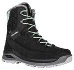 Lowa Winterstiefel Ottawa GTX 2024 (Veloursleder/Textil, wasserdicht) schwarz/jadegrün Damen