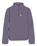 Maloja Fleecepullover MeltinaM (Half Zip, atmungsaktiv) purple Damen