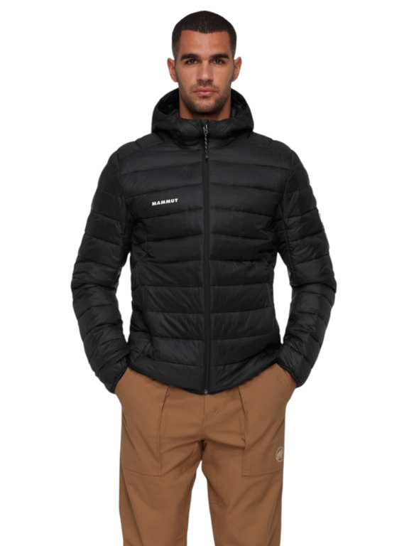 Mammut Isolations-Winterjacke Crag Insulated Hooded (warm, leicht) schwarz Herren