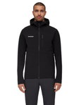 Mammut Softshell-Wanderjacke Ultimate Comfort SO Hooded (4‑Wege-Stretch, winddicht) schwarz Herren