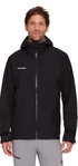 Mammut Wanderjacke Alto Light Hardshell Hooded (leicht, wasserdicht, PFC-frei) schwarz Herren