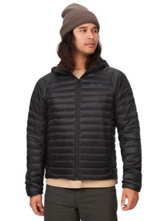 Marmot Daunenjacke Hype Down Hoody (winddicht) schwarz Herren