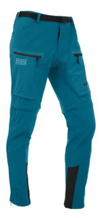 Maul Wander-Trekkinghose Eiger 2XT Zipp-Off 2023 (lange Hose und Bermudas in einem) petrolblau Herren