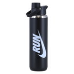Nike Trinkflasche SS Recharge Chug Bottle Edelstahl Graphic schwarz/weiss 709ml