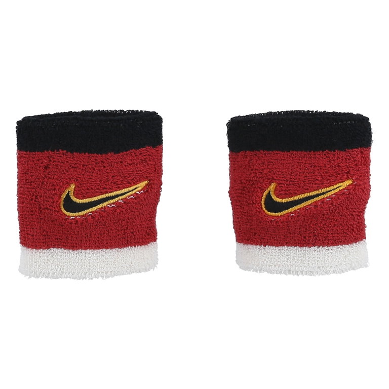Nike Schweissband Swoosh Classic (Baumwollmix) 2026 burgundrot - 2 Stück