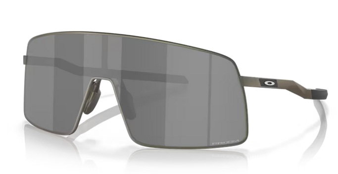 Oakley Sonnenbrille Sutro ti (Glasfarbe: Prizm sapphire) gunmetal grau matt - 1 Brille mit Hartschalenetui