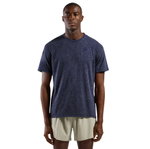 Odlo Sport-Freizeit Tshirt Essential Linencool (leicht, atmungsaktiv) melange navyblau Herren