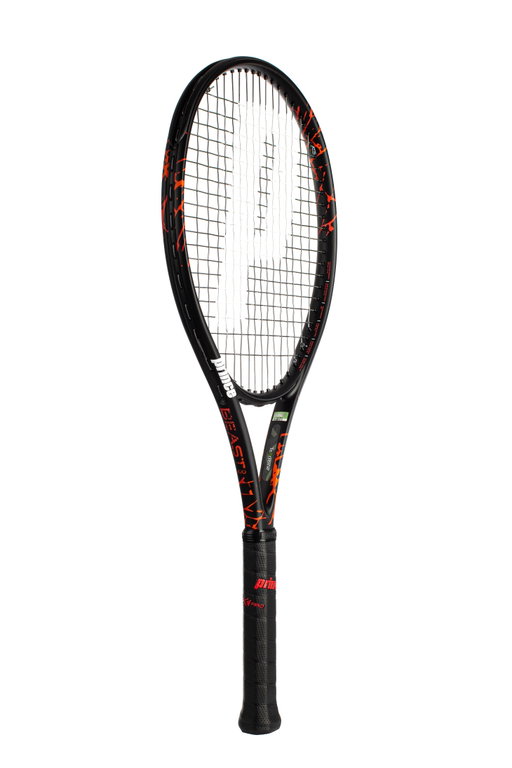 Prince Tennisschläger Beast 100in/280g/Allround schwarz/rot - unbesaitet -