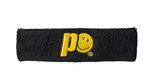 Prince x Smiley Stirnband Logo schwarz - 1 Stück