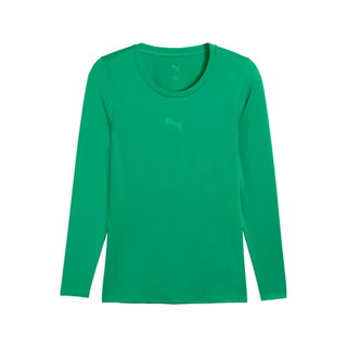 Puma Funktionsunterwäsche Langarmshirt teamLIGA26 Baselayer Tee grün Herren