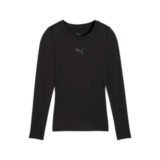 Puma Funktionsunterwäsche Langarmshirt teamLIGA26 Baselayer Tee schwarz Jungen