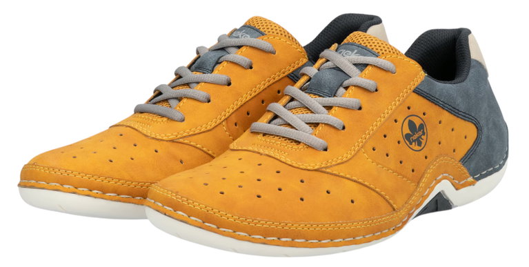 Rieker Sneakers 07506 (synthetic leather) yellow/blue men's