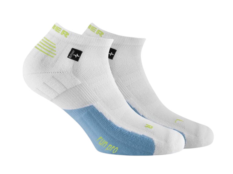 Rohner Laufsocke Run Pro l/r weiss/blau Herren