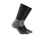 Rohner Trekkingsocke Fibre Tech schwarz/grau - 1 Paar