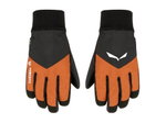 Salewa Winter Gloves Kids PTX/TWR (waterproof and breathable) black/brown Children