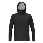 Salewa Trekking-Wanderjacke Puez Powertex (2,5-Lagen Hardshelljacke, wind- und wasserdicht) schwarz Herren