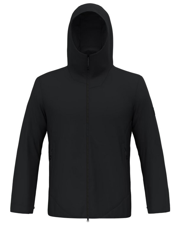 Salewa Isolationsjacke Fanes 2in1 Powertex (2-Lagen-Jacke, wasserdicht, winddicht) schwarz Herren