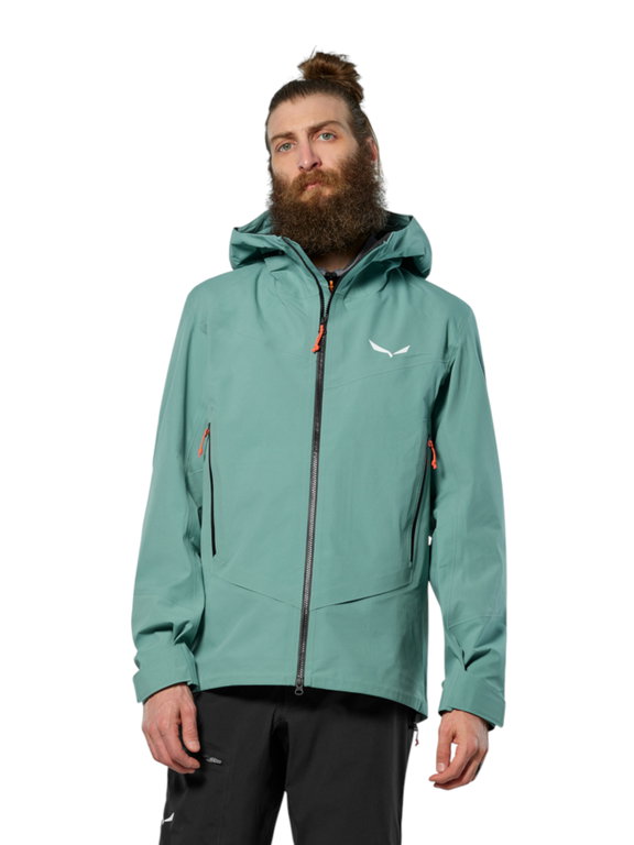 Salewa Wander-Hardshelljacke Ortles GTX 3L EPE (wasserdicht, winddicht) grün Herren