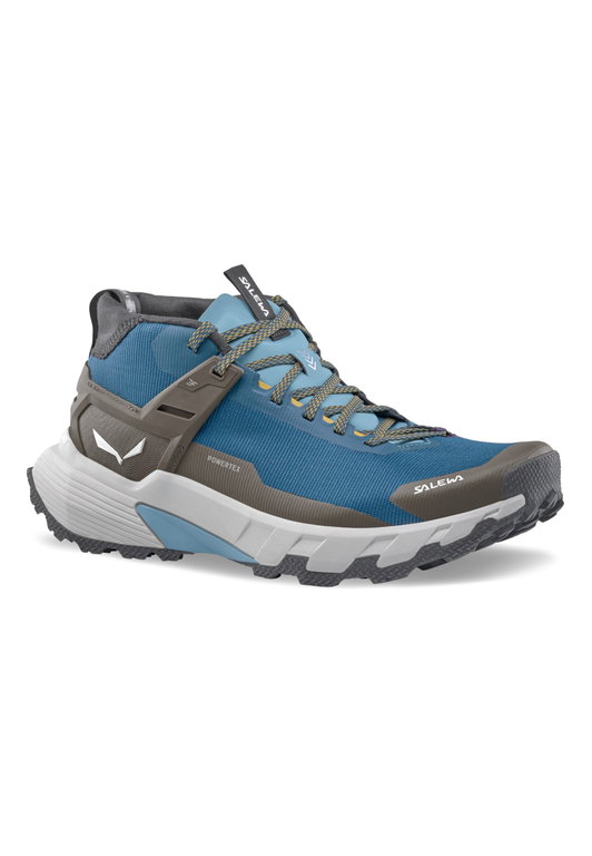 Salewa Wanderschuhe Pedroc 2 MID PTX (Speed-Hiking, wasserdicht) blau/grau Herren