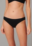 Schiesser Mini Slip 95/5 (95% Baumwolle) Unterwäsche schwarz Damen - 2er Pack