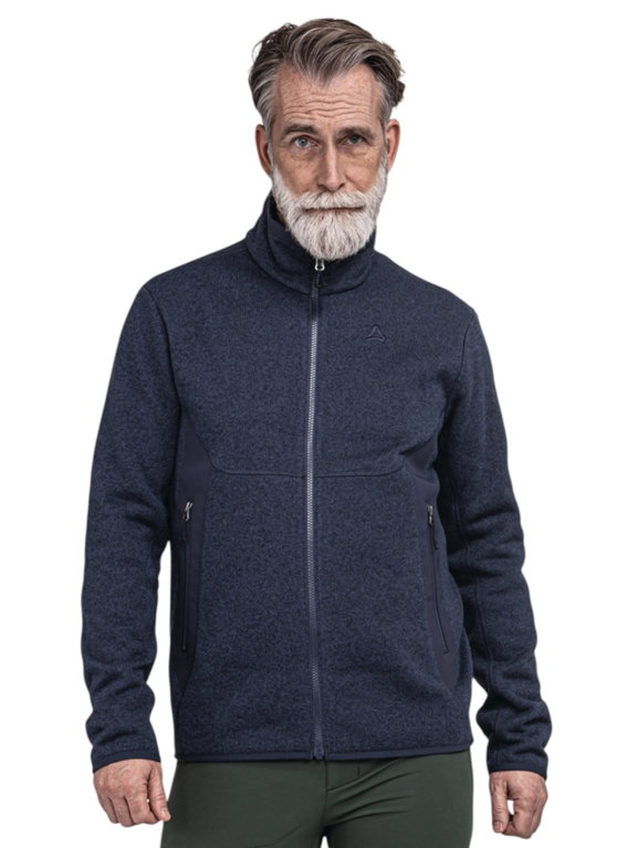 Schöffel Fleecejacke Hiking Circ Style Yew (warm, schnelltrocknend) navyblau Herren