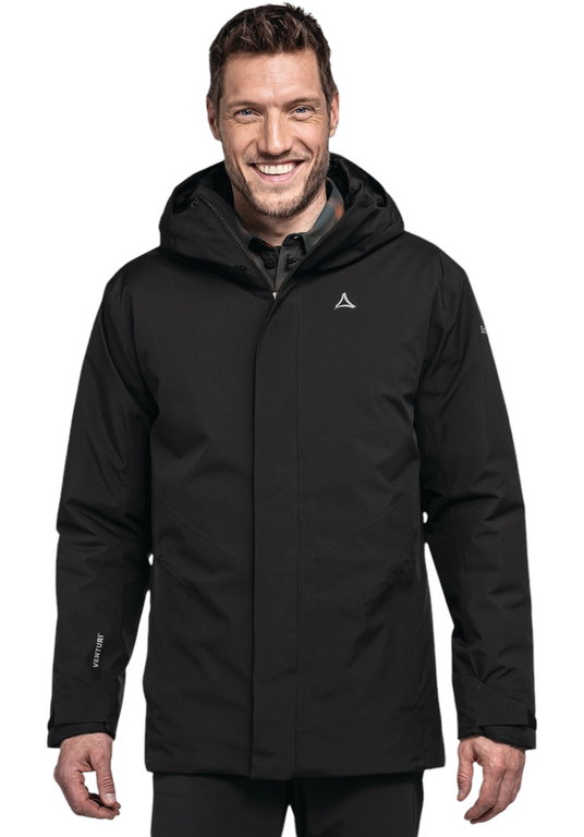 Schöffel Winter-Parka Hiking Style Froda Parka (2-Lagen VENTURI) schwarz Herren