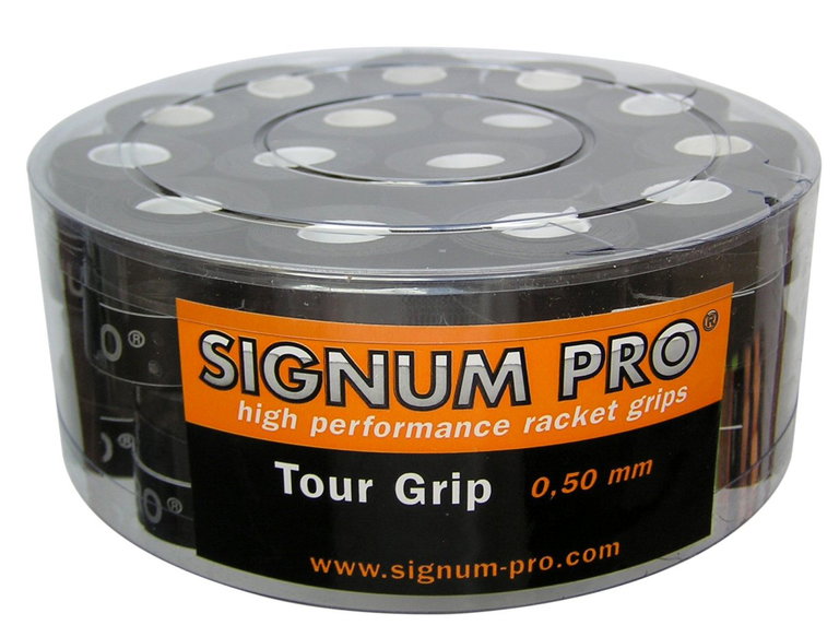 Signum Pro Overgrip Tour 0.5mm schwarz 30er Box