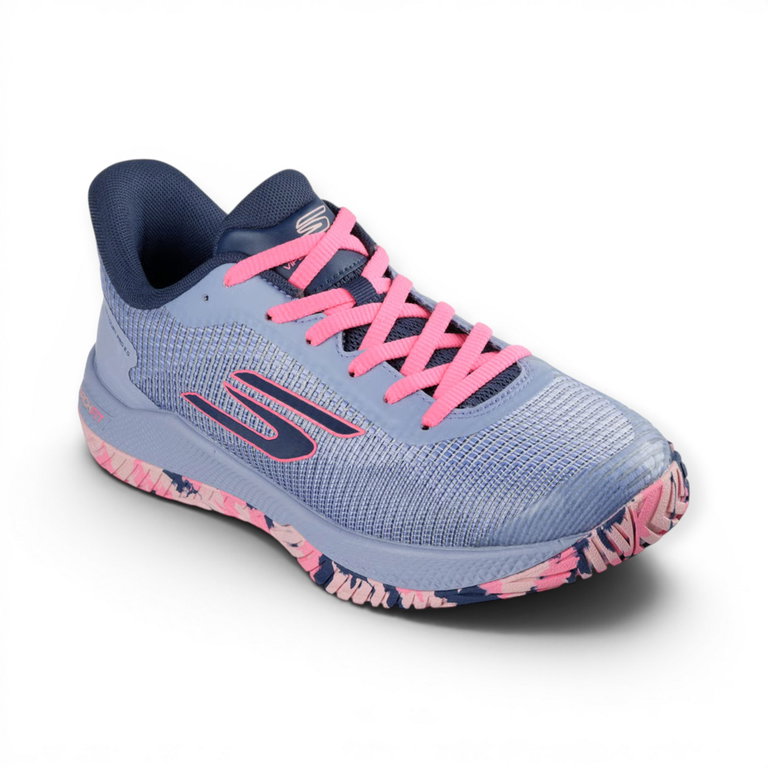 Skechers Tennisschuhe Viper Court Pro 2.0 Allcourt violett/grau/pink Damen