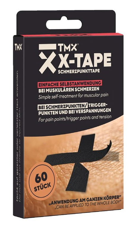 TMX X-Tape Strips - innovatives Schmerzpunkttape zur gezielten Linderung muskulärer Beschwerden - 240 Stück