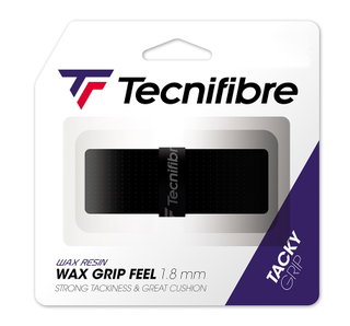 Tecnifibre Basisband Wax Feel Grip 1.8mm schwarz - 1 Stück