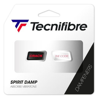 Tecnifibre Schwingungsdämpfer Spirit Damp (Crack/The Code) - 2 Stück