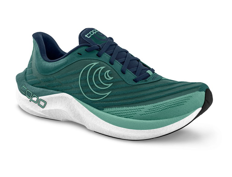 Topo Laufschuhe Cyclone 2 (Leichtigkeit, breitere Zehenbox) blaugrün Damen