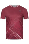 Victor Sport-Tshirt T-63103 D (100% Polyester) rot Jungen