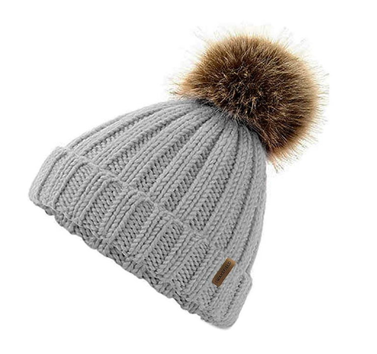 Wakefield Winter Hat Snowflake Grey Children - 1 Piece