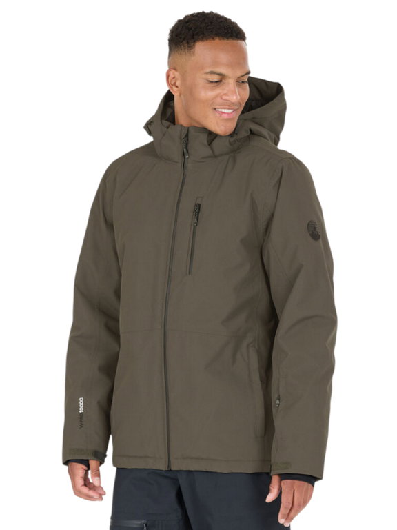 Whistler Winter-Skijacke Drizzle Ski Jacket W-PRO 10000 (winddicht, wasserdicht, wärmeisolierung) dunkelbraun Herren