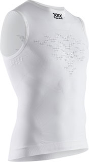 X-Bionic Shirt Singlet Energizer Light 4.0 ärmellos (Multifunktionsshirt) Unterwäsche weiss Herren