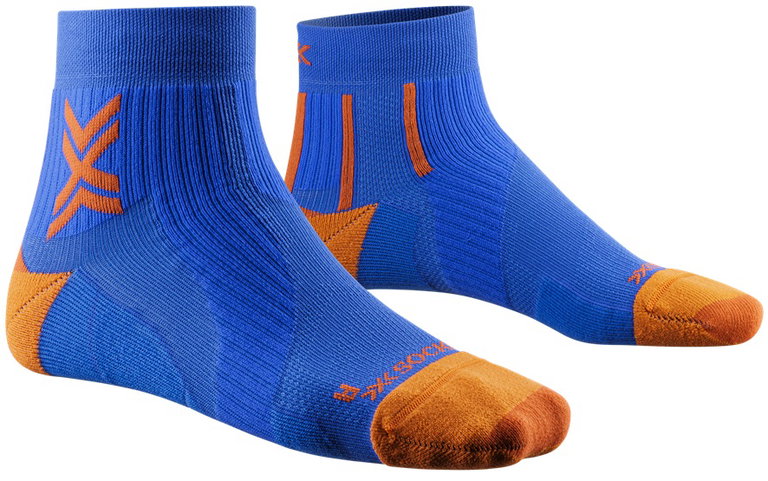 X-Socks Running Socks Run Perform Ankle blue/orange Men - 1 Pair