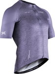 X-Bionic Fahrrad-Shirt Corefusion Endurance Merino Jersey (Front-Reißverschluss, dreier Rückentasche) lavender Herren